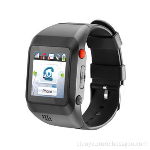 Watch phone with movement/speed/distance/calorie, GPS security monitoring customized functions